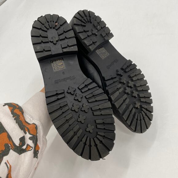 Madewell Black leather Chunky Loafers - Picture 5 of 7